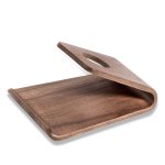 4smarts Basic Wood Stand - качествена дървена поставка за бюро за смартфони 2