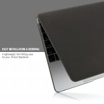 Prodigee View Case - предпазен поликарбонатов кейс за MacBook 12 (сив) 2