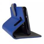 Redneck Prima Folio - кожен калъф, тип портфейл и поставка за Samsung Galaxy S7 (син) 2