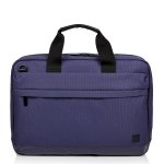 Knomo Turin 14 Slim Briefcase - унисекс чанта за преносими компютри до 14 инча (синя) 1