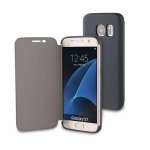 4smarts Kyoto Always-On Book - калъф през който виждате информация от дисплея за Samsung Galaxy S7 (черен) 1