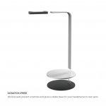 Elago H Stand - дизайнерска алуминиева поставка за слушалки (сребриста) 1