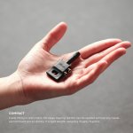 Elago Keyring Splitter - аудио разклонител (сплитер) за мобилни устройства с 3.5 мм стерео-жак (черен) 4