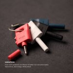 Elago Keyring Splitter - аудио разклонител (сплитер) за мобилни устройства с 3.5 мм стерео-жак (черен) 5