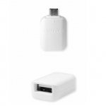 Samsung OTG MicroUSB Connector - оригинален адаптер от microUSB към женско USB за Samsung Galaxy S7/S7 Edge и мобилни устройства поддържащи OTG (bulk) 1