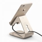 Elago M2 Stand - алуминиева поставка за iPhone 6/6S, 6 Plus/6S Plus, iPhone SE/5/5S/5C и мобилни телефони (златиста) 4
