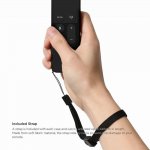 Elago R1 Intelli Case - удароустойчив силиконов калъф за Apple TV Siri Remote (черен) 3