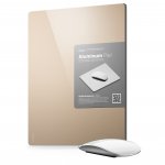 Elago Aluminum Mouse Pad - дизайнерски алуминиев пад за мишка (златист) 3