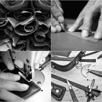 Elago Leather Mouse Pad - дизайнерски кожен пад за мишка (тъмносив) 7