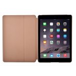 Comma Elegant Case - кожен калъф и поставка за iPad mini 4 (кафяв) 1