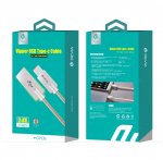 Devia Vipper USB-C to USB 3.0 Cable - плетен USB кабел за MacBook 12 и устройства с USB-C порт 2