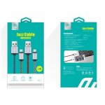 Devia Jazz Lightning Data Cable 1.2m. - плетен lightning кабел (120 см.) за iPhone, iPad и iPod с Lightning вход (златист) 1