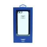 Aston Martin Racing Case - луксозен кожен кейс за iPhone 6S, iPhone 6 (бял) 1