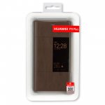 Huawei Flip Case with Window - оригинален кожен калъф с отвор за дисплея за Huawei P9 Plus (кафяв) 6