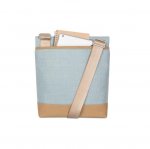 Moshi Aerio Lite Bag - стилна кожена чанта за MacBook 12 с отделение за таблети и смартфони (син) 8