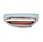 Moshi Aerio Lite Bag - стилна кожена чанта за MacBook 12 с отделение за таблети и смартфони (син) 6