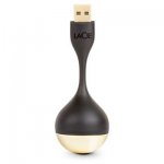 LaCie Culbuto USB - ултрабърза USB 3.0 флаш памет за преносими компютри 32GB (черен) 1