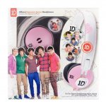 Jivo One Direction SnapCaps On-Ear Leather Band Headphones - слушалки за мобилни устройства (розови) 1