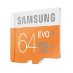 Samsung MicroSDXC 64GB EVO UHS-I Memory Card - MicroSDXC памет със SD адаптер за Samsung устройства (клас 10) 2