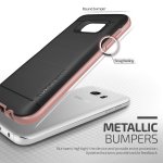 Verus High Pro Shield Case - хибриден удароустойчив кейс за Samsung Galaxy S7 (розово злато) 2