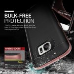 Verus High Pro Shield Case - хибриден удароустойчив кейс за Samsung Galaxy S7 (розово злато) 3