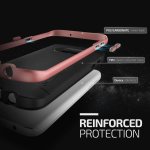 Verus High Pro Shield Case - хибриден удароустойчив кейс за Samsung Galaxy S7 (розово злато) 4
