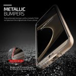 Verus Crystal Bumper Case - хибриден удароустойчив кейс за LG G5 (златист-прозрачен) 4