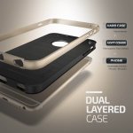 Verus High Pro Shield Case - хибриден удароустойчив кейс за iPhone 6S, iPhone 6 (златист) 2
