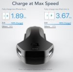 Nonda Zus Car 4.8A Charger and Locator - локатор и зарядно за кола с два USB изхода (2.4A + 2.4A) за устройства с iOS и Android 1