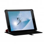 Urban Armor Gear Folio Case - удароустойчив хибриден кейс от най-висок клас за iPad Pro 9.7 (червен) 5