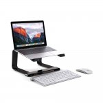 Griffin Elevator Computer Laptop Stand - настолна алуминиева поставка за MacBook и лаптопи (черна) 2