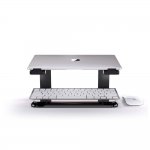 Griffin Elevator Computer Laptop Stand - настолна алуминиева поставка за MacBook и лаптопи (черна) 5