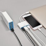 iLuv USB Type-C Digital AV Multiport Adapter - адаптер за свързване от USB-C към HDMI 4K, USB-C, USB-A 3