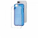 CaseMate Naked Tough Translucent Case - кейс с висока защита за iPhone 8 Plus, iPhone 7 Plus, iPhone 6S Plus, iPhone 6 Plus (син) 2