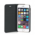 Bling My Thing Primo Milky Way Angel Tears - кожен калъф, тип портфейл с кристали Сваровски за iPhone 8, iPhone 7 (черен) 2