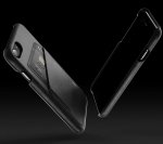 Mujjo Leather Wallet Case - кожен (естествена кожа) кейс с джоб за кредитна карта за iPhone 8, iPhone 7 (черен) 6