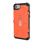 Urban Armor Gear Trooper - удароустойчив хибриден кейс с отделение за карти за iPhone 8, iPhone 7 (оранжев) 3