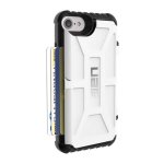 Urban Armor Gear Trooper - удароустойчив хибриден кейс с отделение за карти за iPhone 8, iPhone 7 (бял) 1