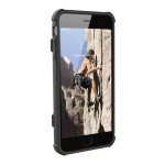 Urban Armor Gear Trooper - удароустойчив хибриден кейс с отделение за карти за iPhone 8 Plus, iPhone 7 Plus (черен) 5