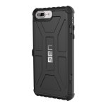 Urban Armor Gear Trooper - удароустойчив хибриден кейс с отделение за карти за iPhone 8 Plus, iPhone 7 Plus (черен) 3