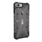 Urban Armor Gear Plasma - удароустойчив хибриден кейс за iPhone 8 Plus, iPhone 7 Plus, iPhone 6S Plus, iPhone 6 Plus (черен-прозрачен) 1
