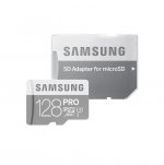Samsung MicroSDXC Pro 128GB UHS-1 (клас 10) - MicroSDXC памет със SD адаптер за Samsung устройства (подходяща за GoPro) 4