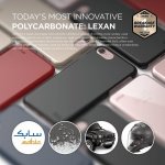 Elago S7 Slim Fit 2 Case + HD Clear Film - поликарбонатов кейс и HD покритие за iPhone 8, iPhone 7 (черен-мат) 4