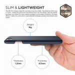 Elago S7 Slim Fit 2 Case + HD Clear Film - поликарбонатов кейс и HD покритие за iPhone 8, iPhone 7 (тъмносин) 1