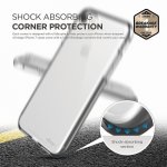 Elago S7 Cushion Case + HD Clear Film - силиконов калъф и HD покритие за iPhone 8, iPhone 7 (прозрачен) 6
