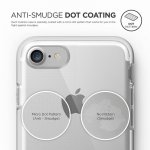 Elago S7 Cushion Case + HD Clear Film - силиконов калъф и HD покритие за iPhone 8, iPhone 7 (прозрачен) 2