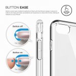 Elago S7 Cushion Case + HD Clear Film - силиконов калъф и HD покритие за iPhone 8, iPhone 7 (прозрачен) 1