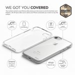 Elago S7 Cushion Case + HD Clear Film - силиконов калъф и HD покритие за iPhone 8, iPhone 7 (прозрачен) 3