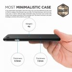 Elago Inner Core Case - тънък полипропиленов кейс (0.3 mm) и HD покритие за iPhone 8, iPhone 7 (черен) 4