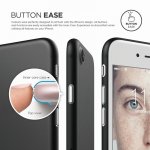Elago Inner Core Case - тънък полипропиленов кейс (0.3 mm) и HD покритие за iPhone 8, iPhone 7 (черен) 5